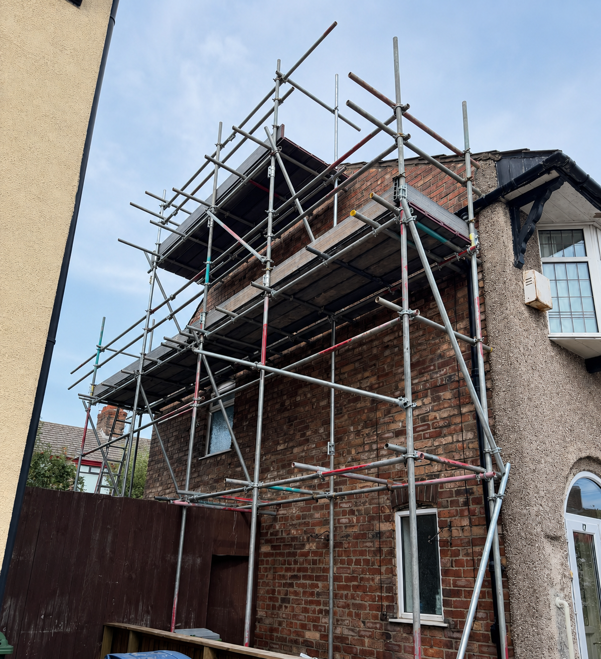 Residential scaffolding by True North Scaffolding